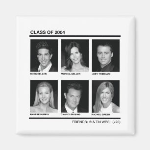 FRIENDS™ Abschlussjahrgang 2004 Magnet