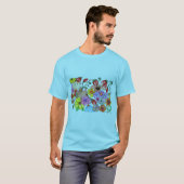 Friends Among the Flowers T-Shirt (Vorne ganz)