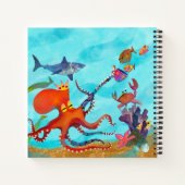 Friends and Anemones Journal Notizblock (Rückseite)