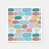 FRIENDS™ Angebotsmuster Serviette (Vorderseite)