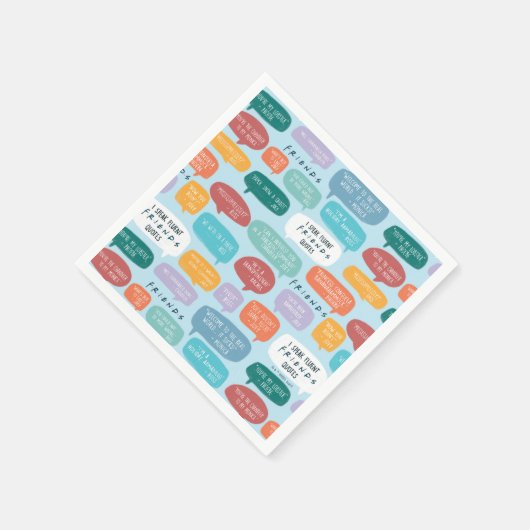 FRIENDS™ Angebotsmuster Serviette (Ecke)