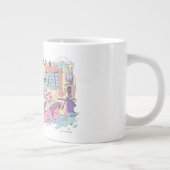 FRIENDS™ | Apartment Cartoon Jumbo-Tasse (Rechts)