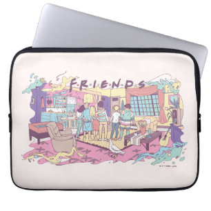 FRIENDS™ Apartment Cartoon Laptopschutzhülle