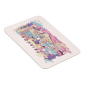 FRIENDS™ | Apartment Cartoon Magnet (Rechte Seite)