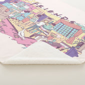 FRIENDS™ | Apartment Cartoon Sherpadecke (3/4)