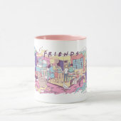 FRIENDS™ | Apartment Cartoon Tasse (Zentrum)