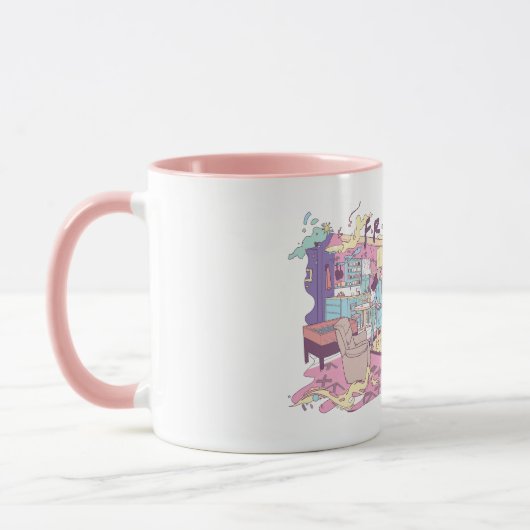 FRIENDS™ | Apartment Cartoon Tasse (Links)