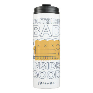 FRIENDS™ Außen schlecht, innen gut Thermosbecher
