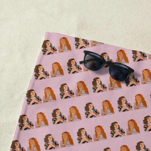 Friends Beach Handtuch (Beispiel)