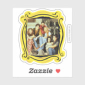 FRIENDS™ | Besetzt auf dem Stoop Aufkleber (Blatt)