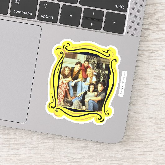 FRIENDS™ | Besetzt auf dem Stoop Aufkleber (Detail)