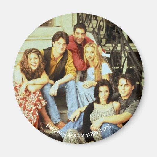 FRIENDS™ | Besetzt auf dem Stoop Magnet (Vorne)