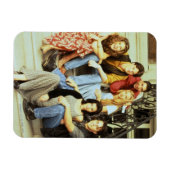 FRIENDS™ | Besetzt auf dem Stoop Magnet (Horizontal)