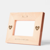 Friends BESTE FREUNDIN Monogram Custom Wood Frames Geätzte Rahmen (Links)