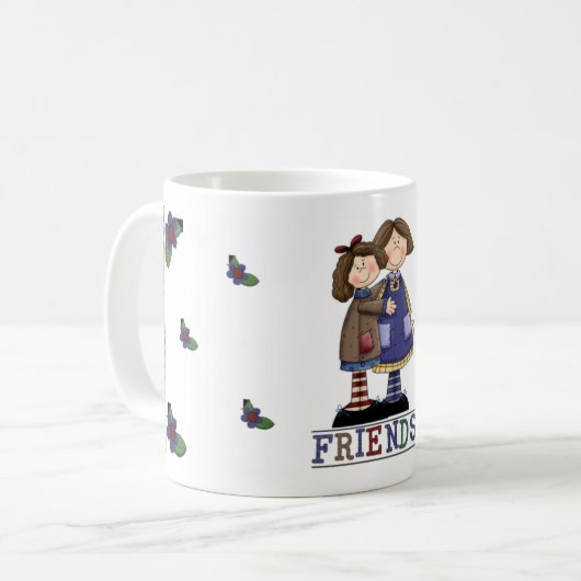 Friends_BFF Kaffeetasse (Vorderseite Links)