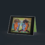 Friends Birthday Card Karte<br><div class="desc">Das ist ein Kunstwerk, das mein Enkel Tedd in der 3. Klasse gemacht hat. Das war seine ursprüngliche Schöpfung. Tedd starb im Alter von 12 Jahren, März 7, 2011. Alle Erlöse aus seinem Kunstwerk gehen an den Tedd Wright Memorial Fund, der Stipendien für angehende Gymnasiasten mit einer Liebe von Musik...</div>