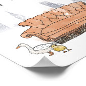 FRIENDS™ | Brautparty Karten und Geschenke Poster (Ecke)