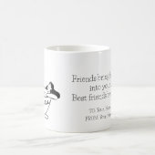 Friends bring happiness into your life kaffeetasse (Mittel)