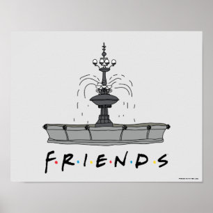FRIENDS™-Brunnen Poster
