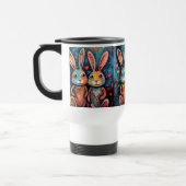 Friends Bunnies langes Herz Reisebecher (Links)