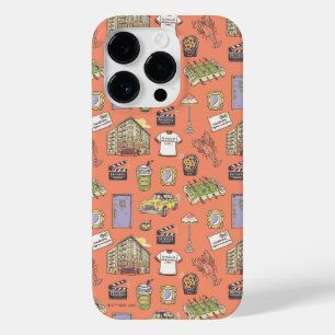 FRIENDS™ Bunte Icons Muster Case-Mate iPhone 14 Pro Hülle