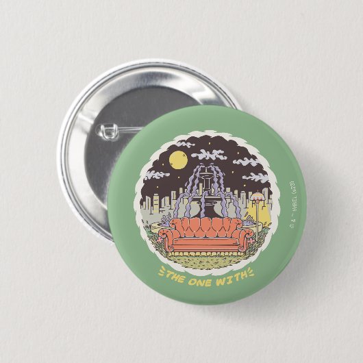 FRIENDS™ | CARTOON BUTTON (Vorne & Hinten)