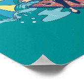 FRIENDS™ | Cartoon Collage Poster (Ecke)