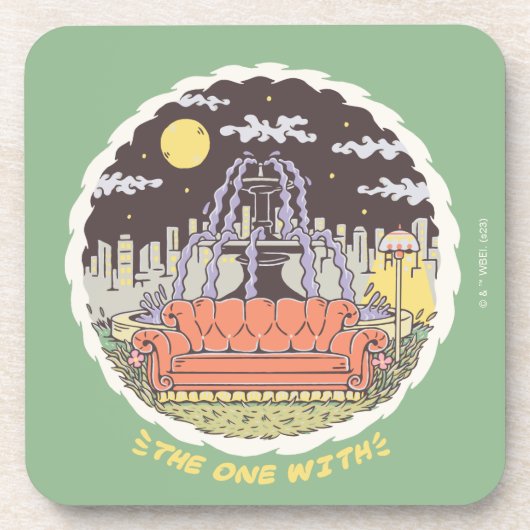 FRIENDS™ | CARTOON GETRÄNKEUNTERSETZER (Vorderseite)