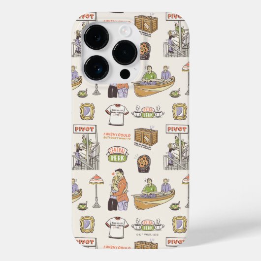 FRIENDS™ | Cartoon Icons Case-Mate iPhone Hülle (Rückseite)