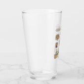 FRIENDS™ | Cartoon Icons Glas (Rechts)