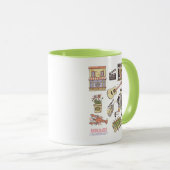 FRIENDS™ | Cartoon Icons Grafik Tasse (VorderseiteRechts)