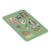 FRIENDS™ | Cartoon Icons Grafische Darstellung Magnet (Rechte Seite)