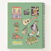 FRIENDS™ | Cartoon Icons Grafische Darstellung Notizblock (Rückseite)