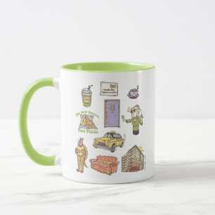 FRIENDS™   Cartoon Icons Grafische Darstellung Tasse