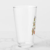 FRIENDS™ | Cartoon Icons Graphic Glas (Rechts)