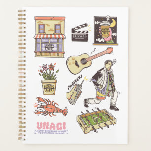 FRIENDS™   Cartoon Icons Graphic Planer
