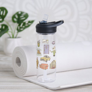 FRIENDS™   Cartoon Icons Graphic Trinkflasche