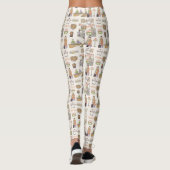 FRIENDS™ | Cartoon Icons Leggings (Rückseite)