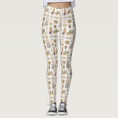FRIENDS™ | Cartoon Icons Leggings (Vorderseite)
