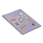 FRIENDS™ | Cartoon Icons Notizblock (Rechte Seite)