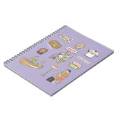 FRIENDS™ | Cartoon Icons Notizblock (Linke Seite)