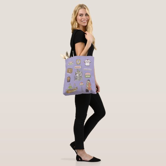 FRIENDS™ | Cartoon Icons Tasche (Am Model)