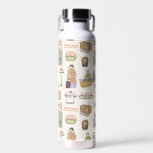 FRIENDS™ | Cartoon Icons Trinkflasche (Vorne)