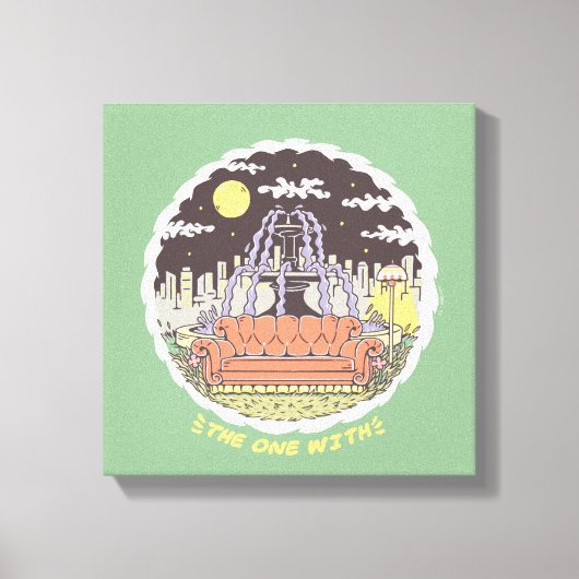 FRIENDS™ | CARTOON LEINWANDDRUCK (Vorderseite)