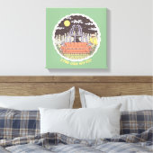 FRIENDS™ | CARTOON LEINWANDDRUCK (Insitu (Schlafzimmer))