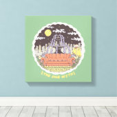 FRIENDS™ | CARTOON LEINWANDDRUCK (Insitu (Holzboden))