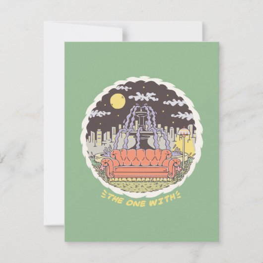 FRIENDS™ | CARTOON MITTEILUNGSKARTE (Vorderseite)