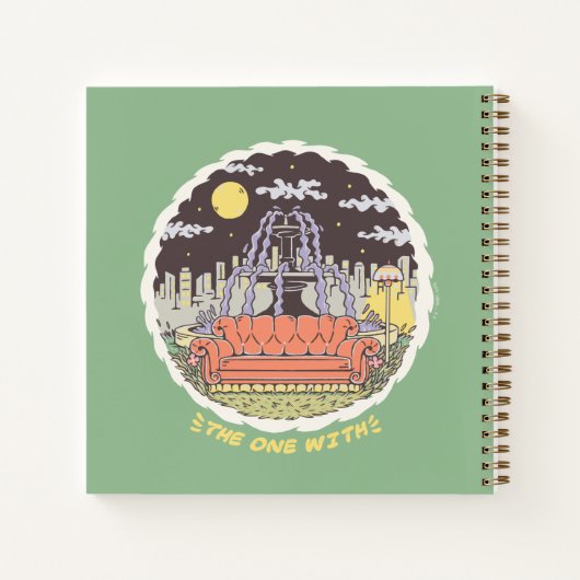 FRIENDS™ | CARTOON NOTIZBLOCK (Rückseite)