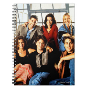 FRIENDS™ Cast Sitting in Monica's Apartment Notizblock