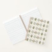 FRIENDS™ | Central Perk Argyle-Muster Notizblock (Innenseite)